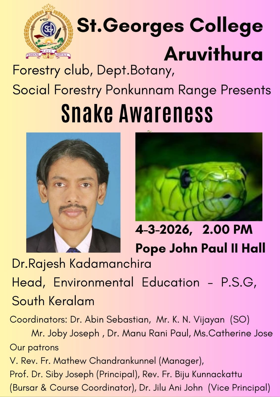 Snake Awareness Programme